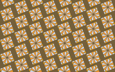 Geometrik elementlerle kusursuz soyut arkaplan
