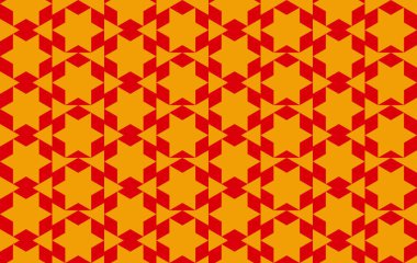 Altıgen desenli modern renkli arkaplan