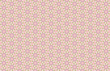 Tekrarlanan şekillerle soyut yaratıcı arkaplan