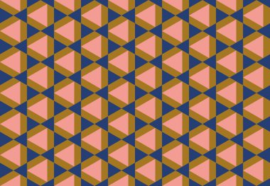 Tekrarlanan şekillerle soyut yaratıcı arkaplan