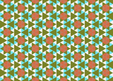 Tekrarlanan şekillerle soyut yaratıcı arkaplan