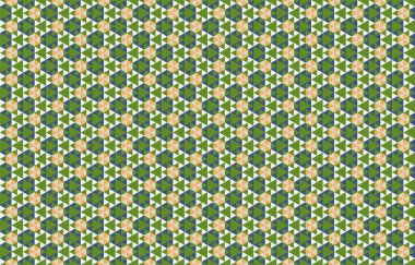 Altıgen desenli modern renkli arkaplan