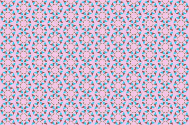 Altıgen desenli modern renkli arkaplan