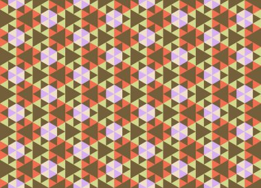 Altıgen desenli modern renkli arkaplan