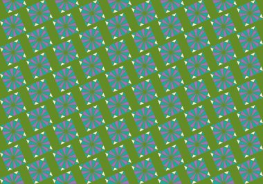 Tekrarlanan şekillerle soyut yaratıcı arkaplan