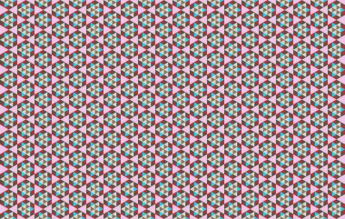 Tekrarlanan şekillerle soyut yaratıcı arkaplan