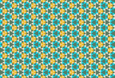 Geometrik elementlerle kusursuz soyut arkaplan