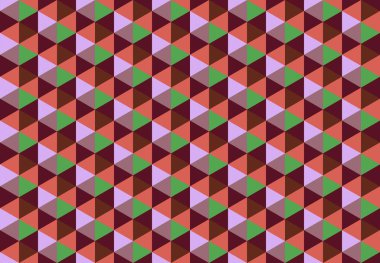 Tekrarlanan şekillerle soyut yaratıcı arkaplan