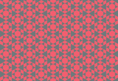 Geometrik elementlerle kusursuz soyut arkaplan