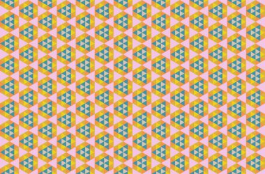 Tekrarlanan şekillerle soyut yaratıcı arkaplan