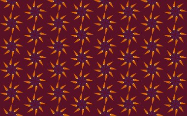 Tekrarlanan şekillerle soyut yaratıcı arkaplan