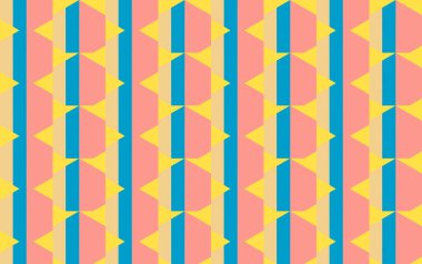 Tekrarlanan şekillerle soyut yaratıcı arkaplan