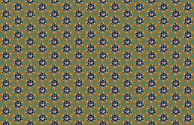 Altıgen desenli modern renkli arkaplan