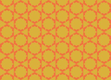 Tekrarlanan şekillerle soyut yaratıcı arkaplan