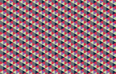 Altıgen desenli modern renkli arkaplan