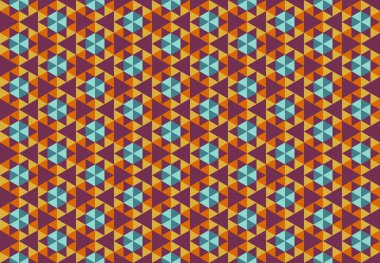 Tekrarlanan şekillerle soyut yaratıcı arkaplan