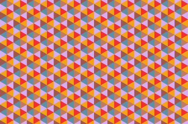 Altıgen desenli modern renkli arkaplan