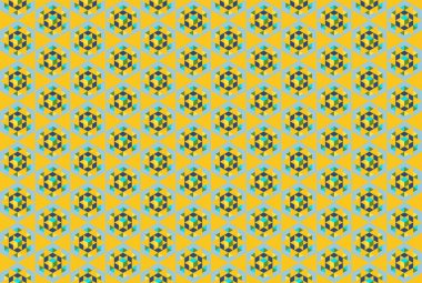 Geometrik elementlerle kusursuz soyut arkaplan