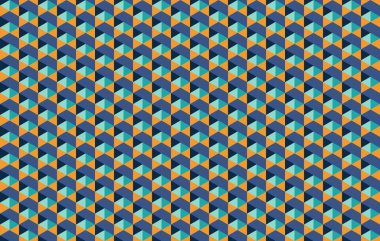 Tekrarlanan şekillerle soyut yaratıcı arkaplan