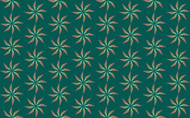 Altıgen desenli modern renkli arkaplan