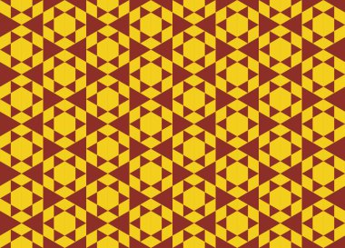 Altıgen desenli modern renkli arkaplan