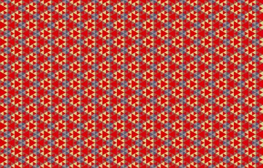 Altıgen desenli modern renkli arkaplan