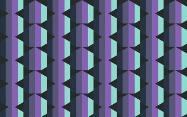 Tekrarlanan şekillerle soyut yaratıcı arkaplan