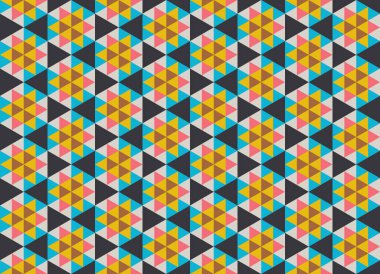 Tekrarlanan şekillerle soyut yaratıcı arkaplan