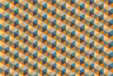 Altıgen desenli modern renkli arkaplan