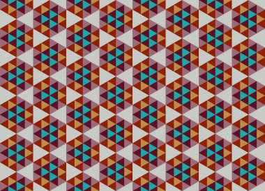 Tekrarlanan şekillerle soyut yaratıcı arkaplan