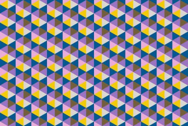 Tekrarlanan şekillerle soyut yaratıcı arkaplan