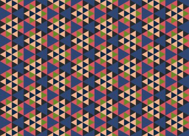 Tekrarlanan şekillerle soyut yaratıcı arkaplan