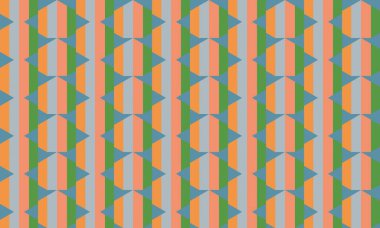 Tekrarlanan şekillerle soyut yaratıcı arkaplan