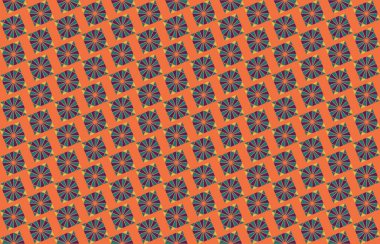 Tekrarlanan şekillerle soyut yaratıcı arkaplan