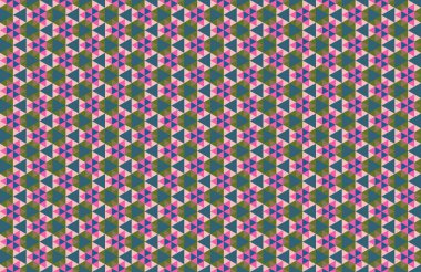 Tekrarlanan şekillerle soyut yaratıcı arkaplan