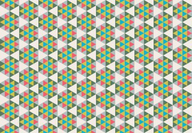 Tekrarlanan şekillerle soyut yaratıcı arkaplan