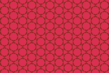 Tekrarlanan şekillerle soyut yaratıcı arkaplan