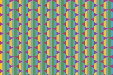 Altıgen desenli modern renkli arkaplan