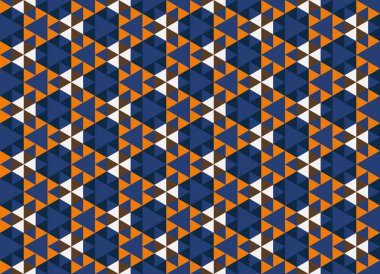 Altıgen desenli modern renkli arkaplan