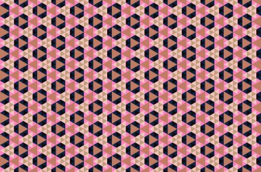 Tekrarlanan şekillerle soyut yaratıcı arkaplan