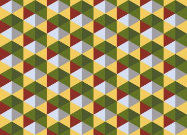 Tekrarlanan şekillerle soyut yaratıcı arkaplan