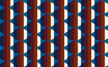 Tekrarlanan şekillerle soyut yaratıcı arkaplan