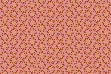 Tekrarlanan şekillerle soyut yaratıcı arkaplan