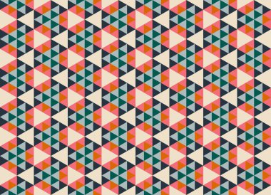 Tekrarlanan şekillerle soyut yaratıcı arkaplan