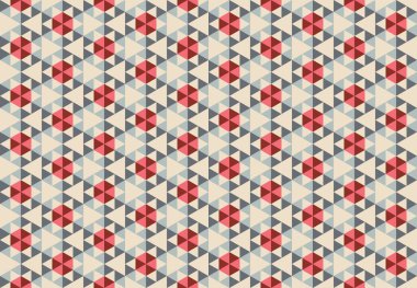 Altıgen desenli modern renkli arkaplan