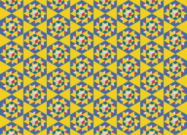 Geometrik elementlerle kusursuz soyut arkaplan