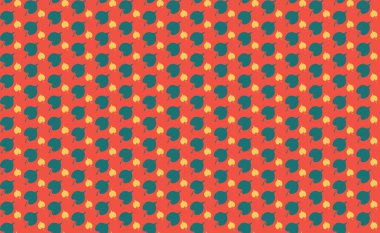 Tekrarlanan şekillerle soyut yaratıcı arkaplan