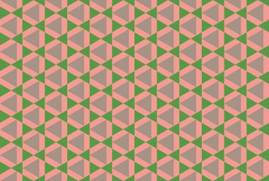 Tekrarlanan şekillerle soyut yaratıcı arkaplan