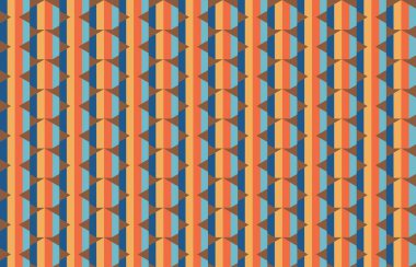 Altıgen desenli modern renkli arkaplan