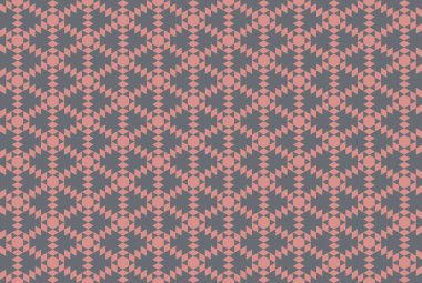 Tekrarlanan şekillerle soyut yaratıcı arkaplan